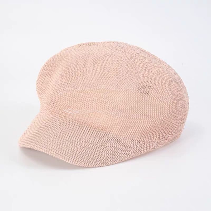 Title 5, Solid Color Travel All-match Octagonal Hat