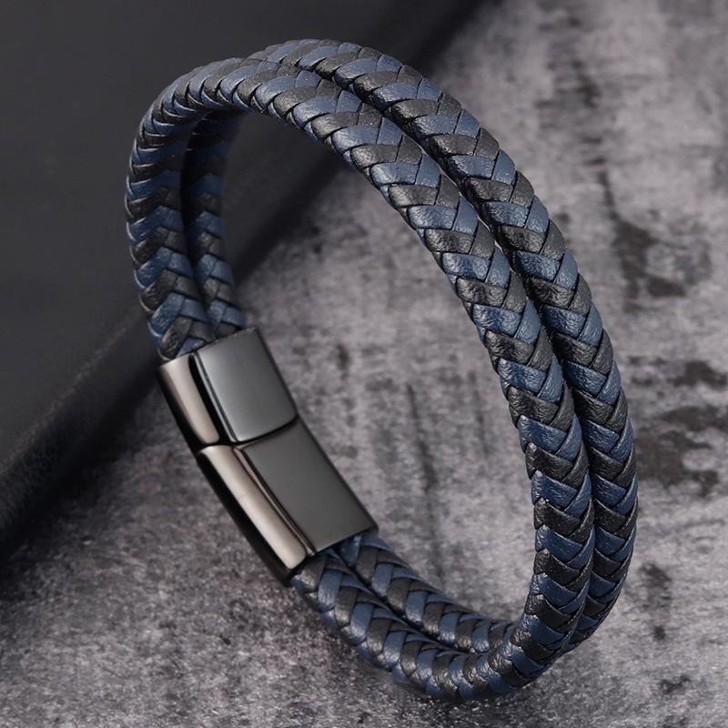 Men's Ethnic All Match Rope Fashion Electroplated Stainless Steel