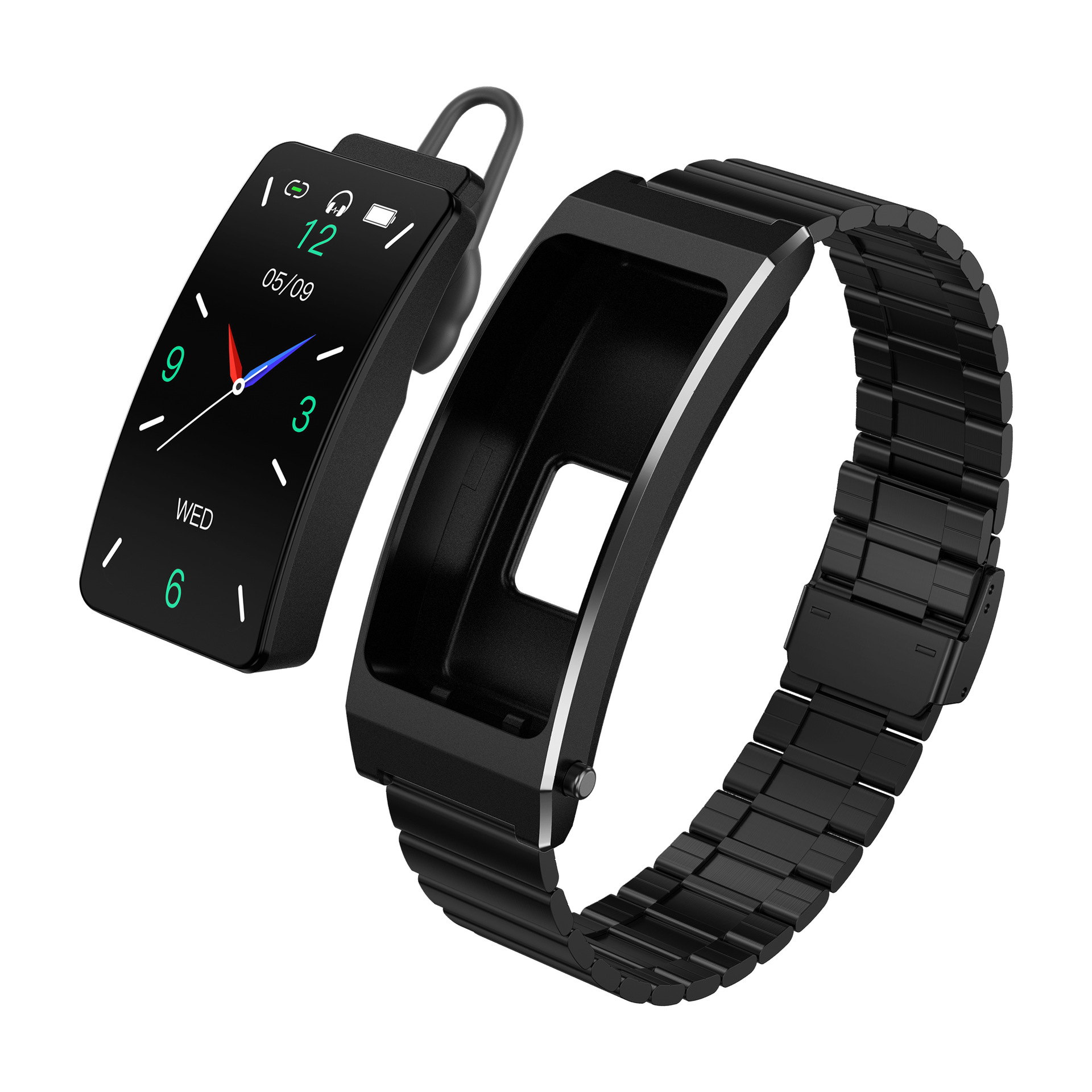 Title 3, K13S Smart Bracelet Time Setting Bracelet Heads...