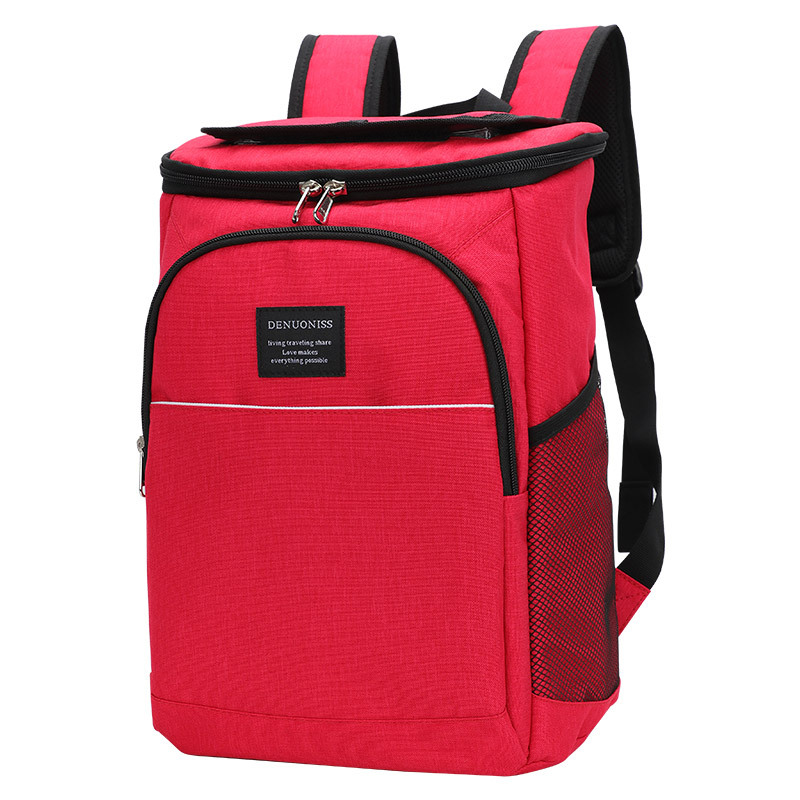 Outdoor backpack large capacity picnic bag (yellow)