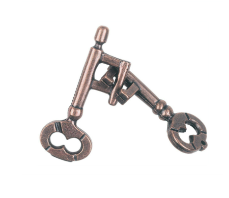 Title 16, Zinc Alloy Unlock Nine Chain Puzzle Toy