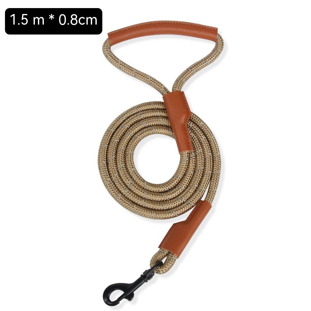 Brown Leather Round Rope