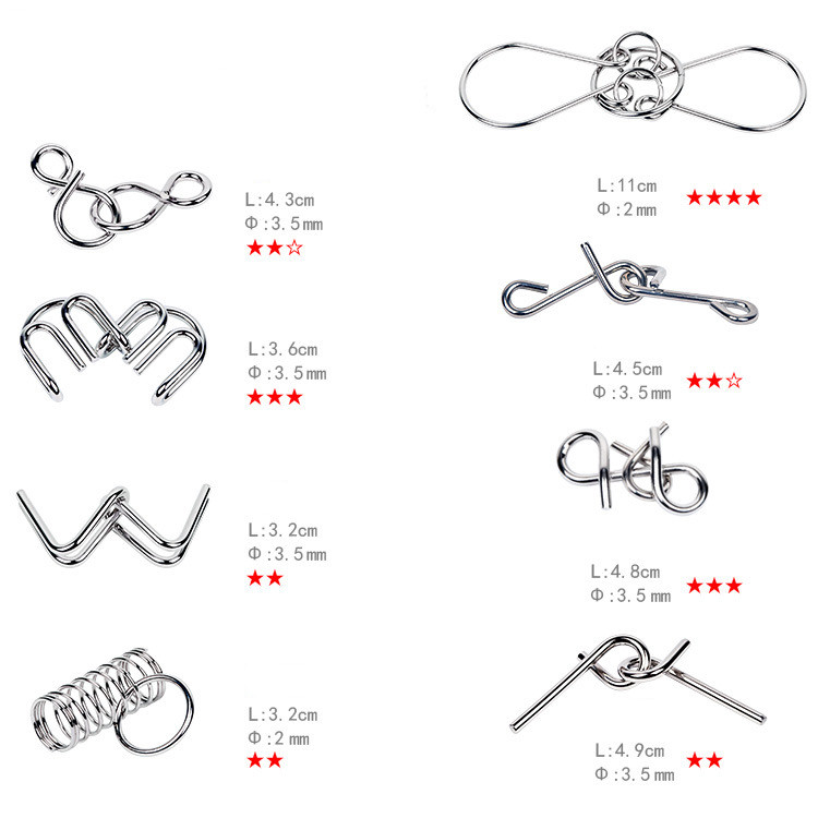 Jeu de ficelle chinois éducatif simple et tendance pour la maison – version anglaise