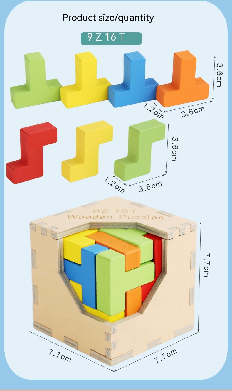 Title 4, Giocattolo di decompressione del puzzle dei blo...