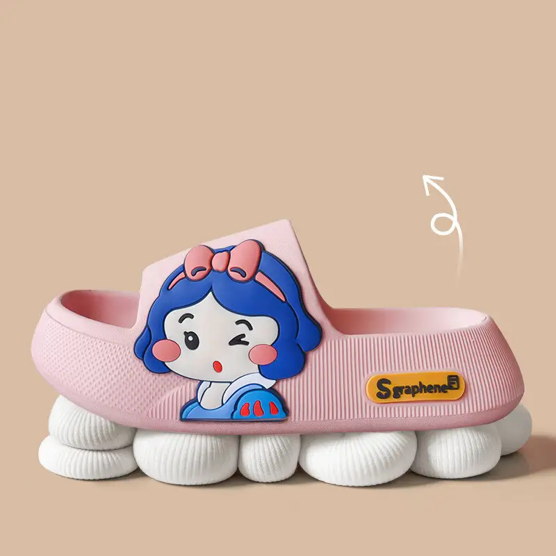 Thick Sole Non-Slip Sandals for Indoor and Outdoor Use — Princess pink, 36to37