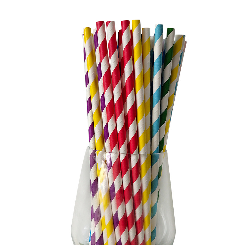 Title 1, Creative Simple Portable Home Color Paper Straws