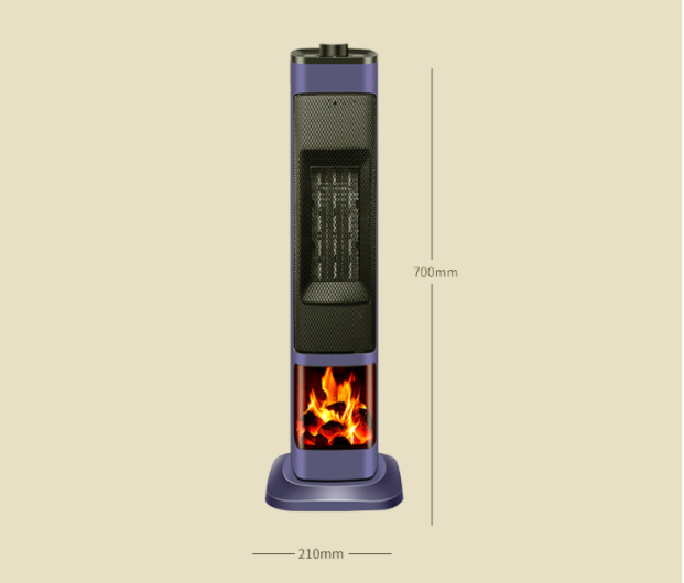 Radiateur Soufflant PTC Silencieux 2000 W — Chambre 5