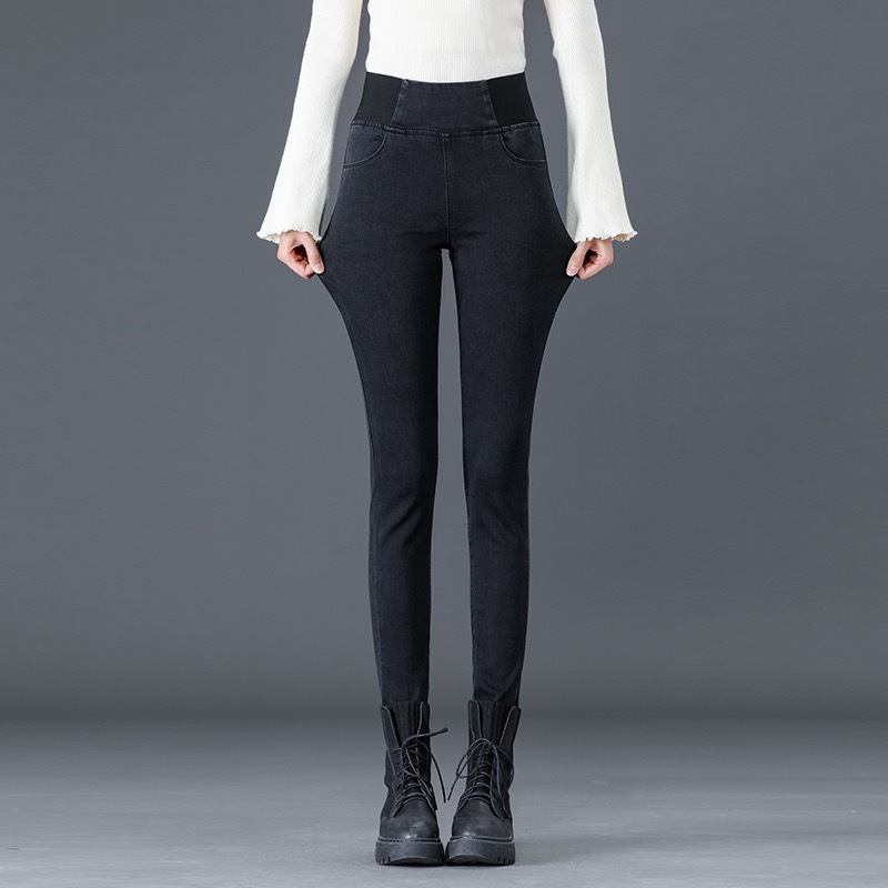 Wear Slim Pencil Pants With Abdomen And Feet
