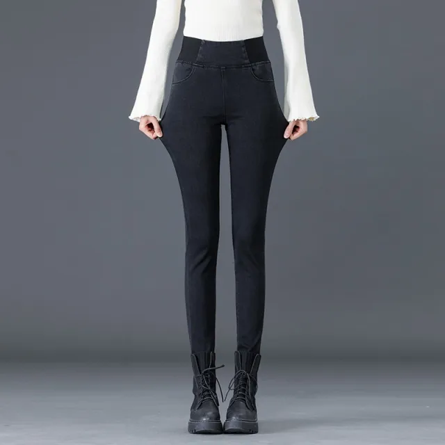 Wear Slim Pencil Pants With Abdomen And Feet Regular Black - Shop at LoveMi
