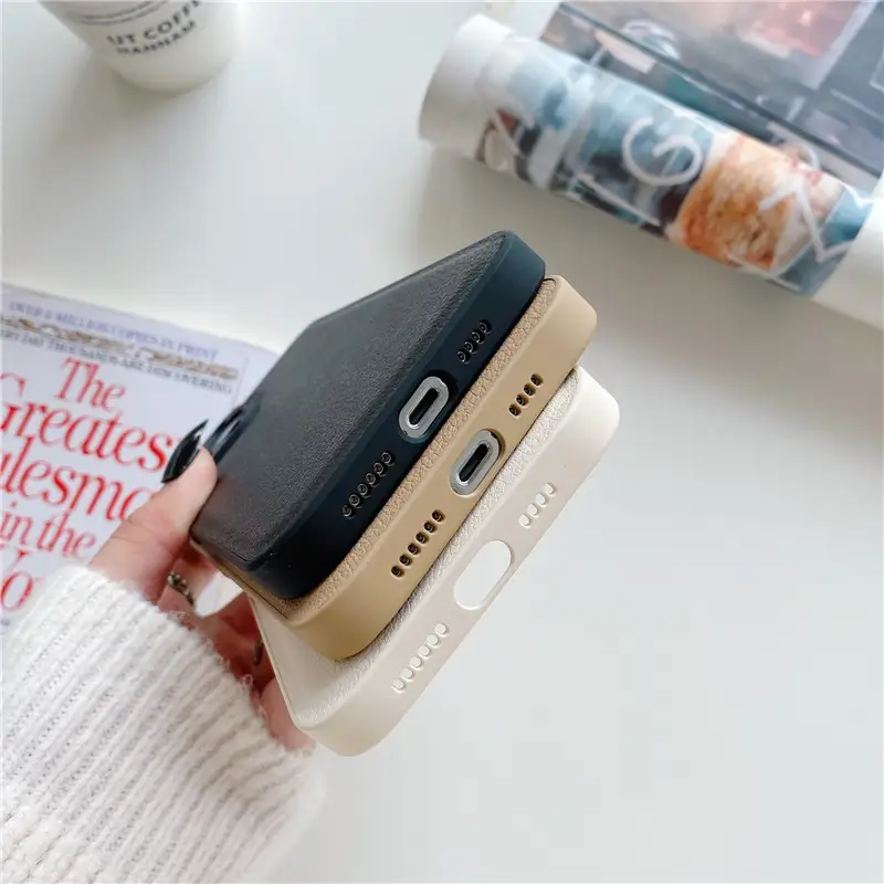 Autumn And Winter Khaki Mobile Phone Case