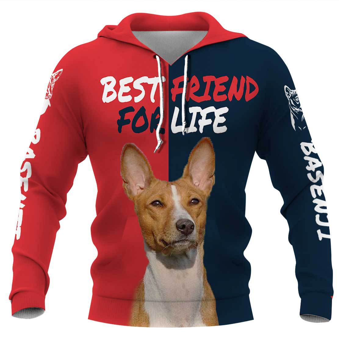 Men's New Cartoon Hooded Sweater 3D Printing