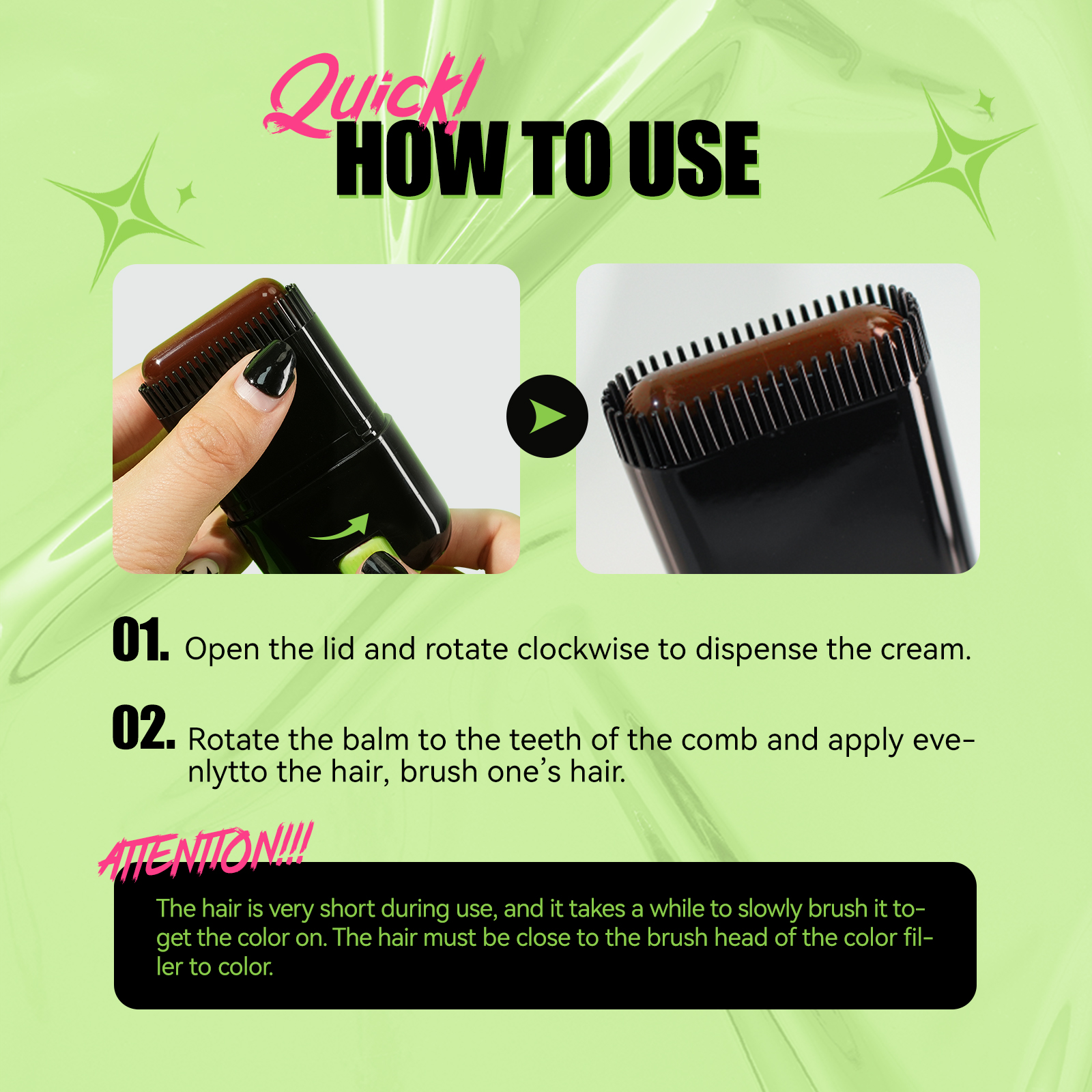 Hairstyling Wand-comb 13