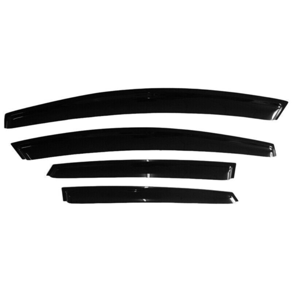 For 12-18 Ford Focus Acrylic Window Visor Vent Sun Rain Deflector Guard 4PCS Set — foto 4