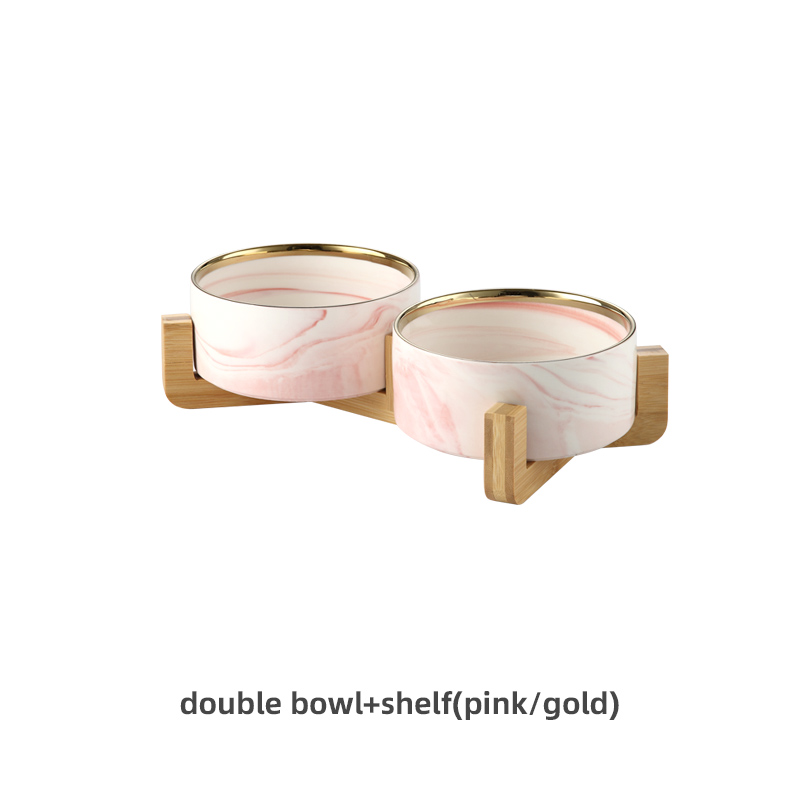 Pink gold double