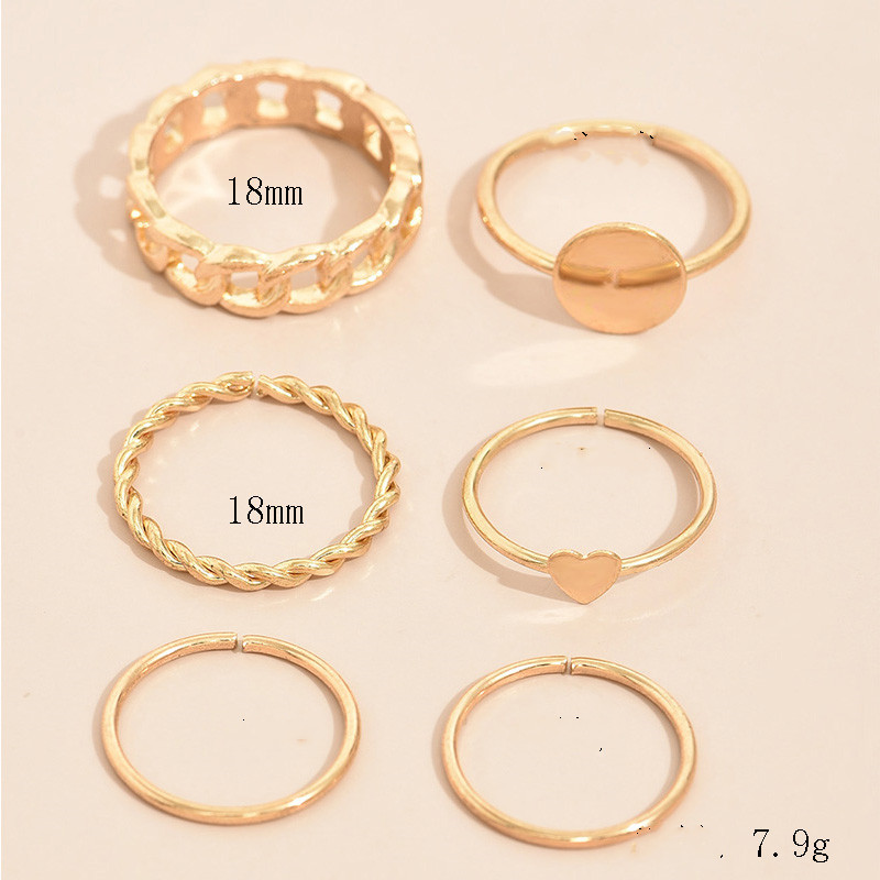 Women's Fashion Ring Alloy Ring All-match