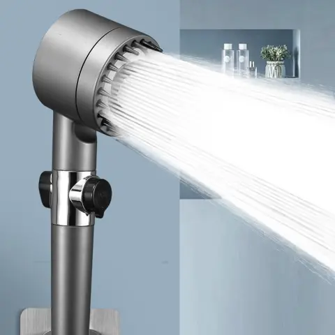 The Third Gear Adjustable Strong Supercharged Shower Head Household