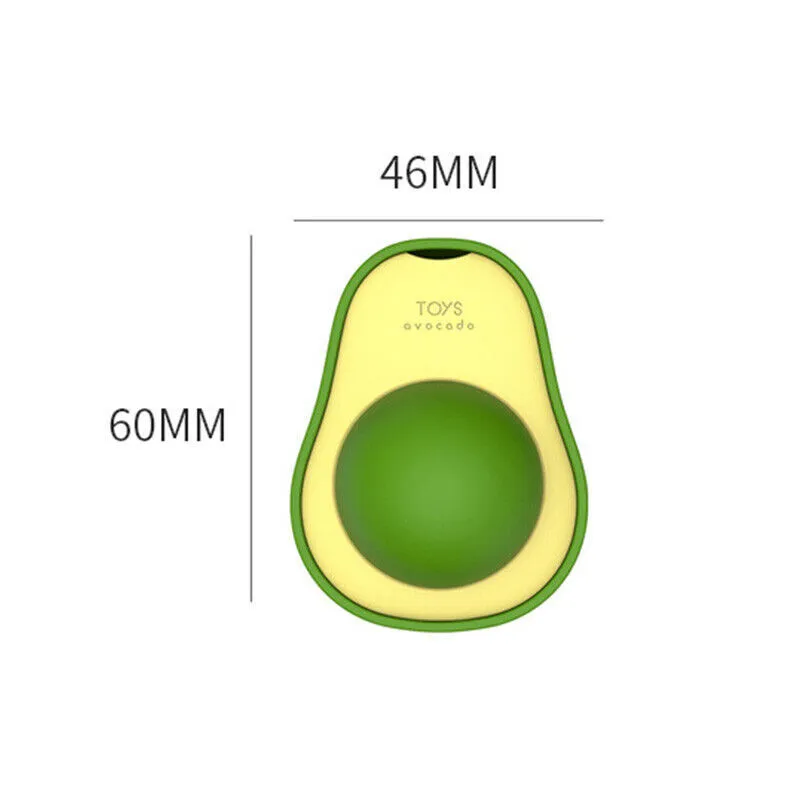 Cute Avocado Catnip Toys Cat Teeth Cleaning Toy Cat Supplies Catnip Mini Cat Treat Toys Interactive Pet Toys Pet Products Pet Avocado Ball Cute Funny Mint Cleaning Teeth Toy For Cat Supplies – image 10