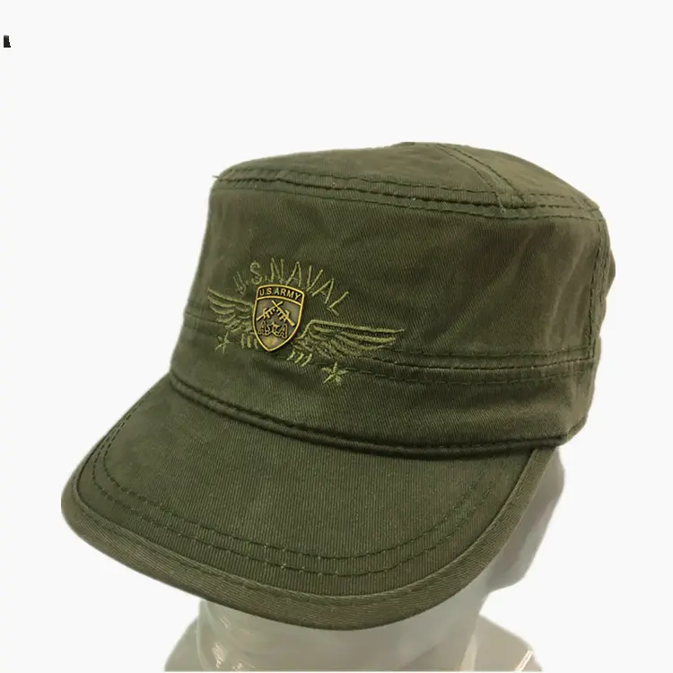 United Front Army Fan Flat Cap Cotton