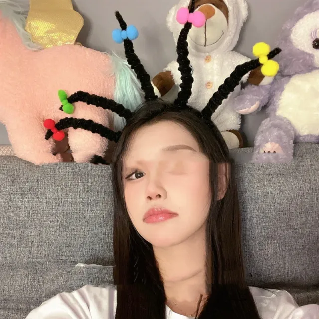 Little Witch Mona Headband Photo Props Halloween 1 Style - Shop at LoveMi