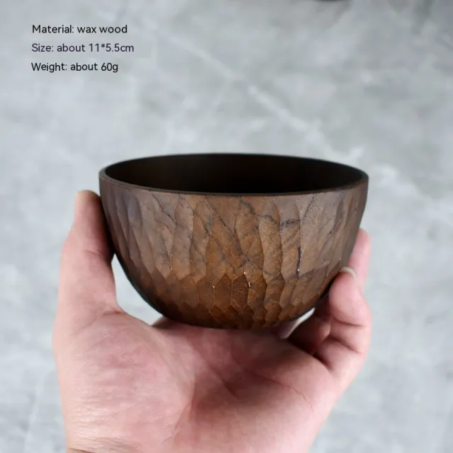 Handmade Sliced Cheese Bowl Round Cured Wood Bowl - Shop at LoveMi