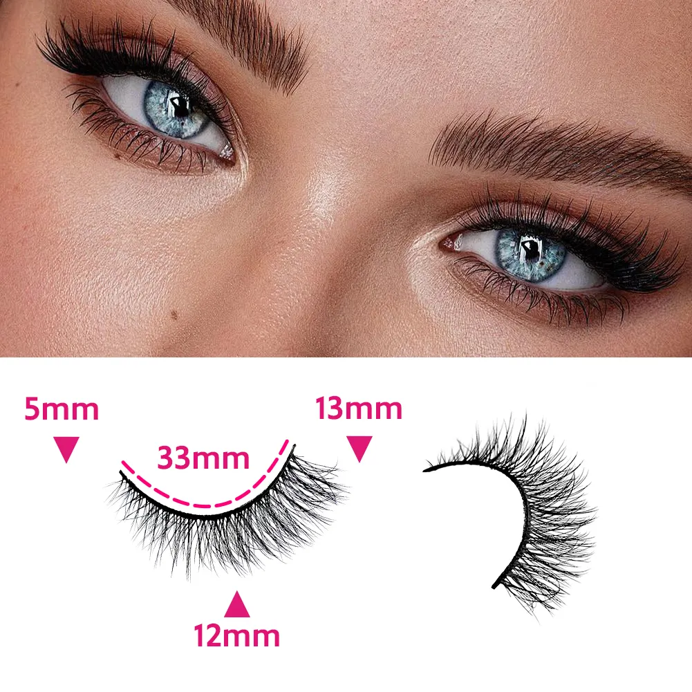 3D False Eyelashes Are Multi-layered, Realistic, Soft