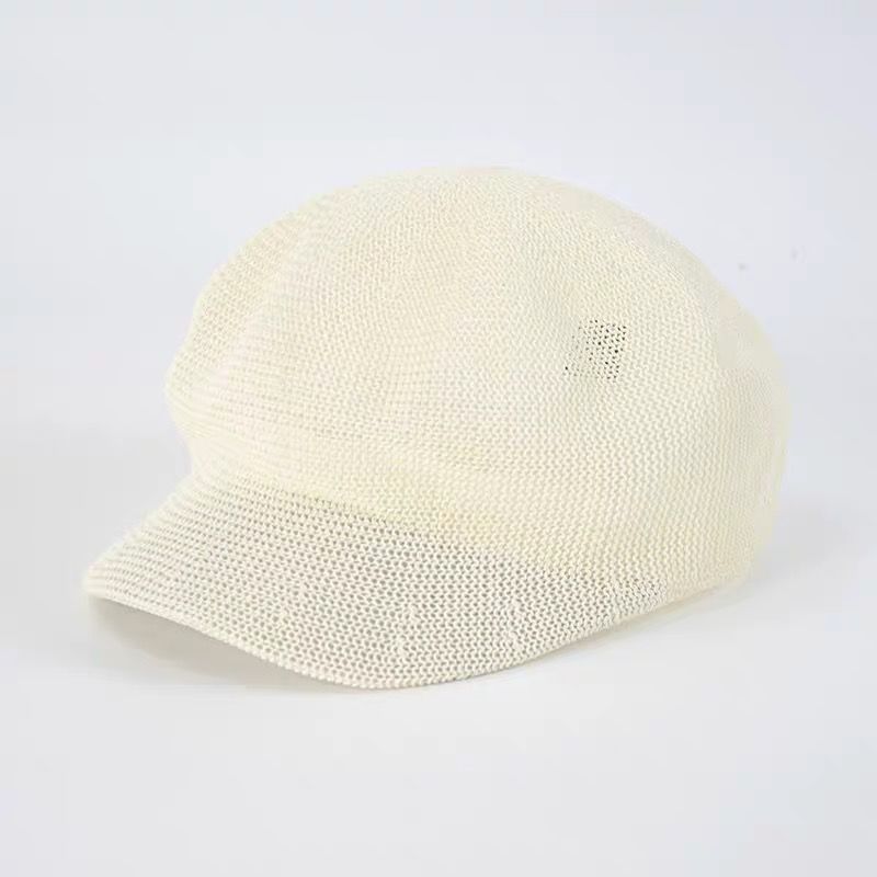 Title 3, Solid Color Travel All-match Octagonal Hat