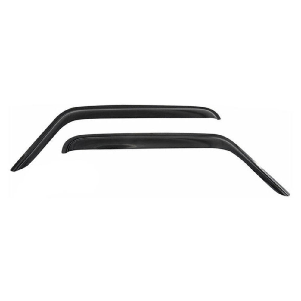 For 07-18 J Eep Wrangler 2 Door Window Visors Rain Sun Guard Deflector