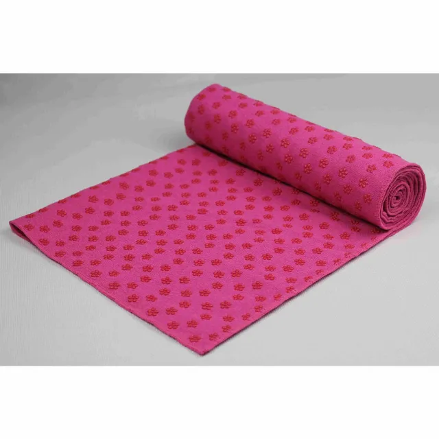 Eco Yoga Towel Rose Red - Shop at LoveMi