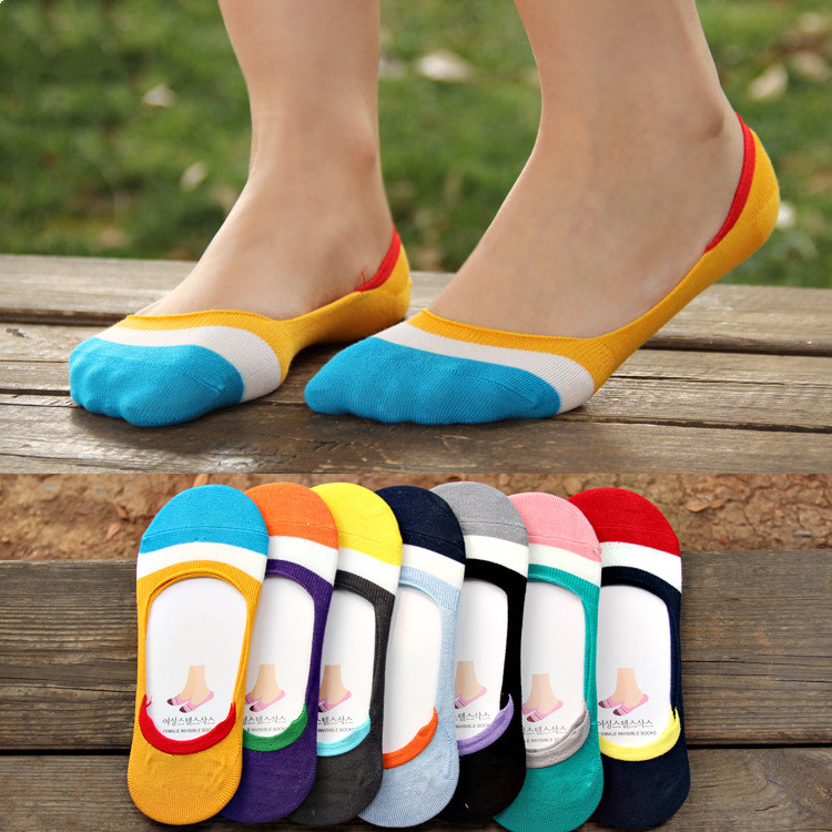 Title 2, Silicone invisible non-slip female socks