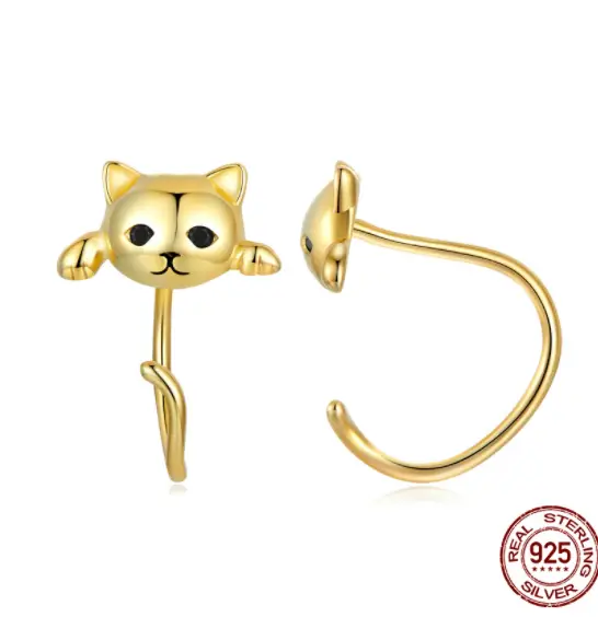 Original Cute Cat Earrings