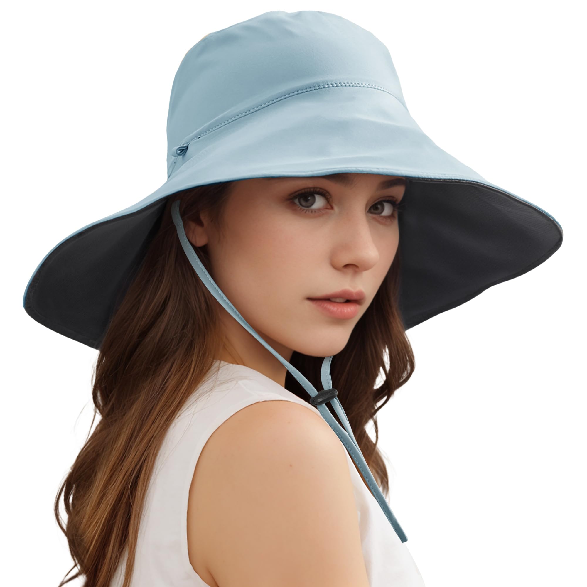 Sun Hat for Men & Women – Wide Brim, Reversible, UV Protection, Outdoor - Picture 5 of 9
