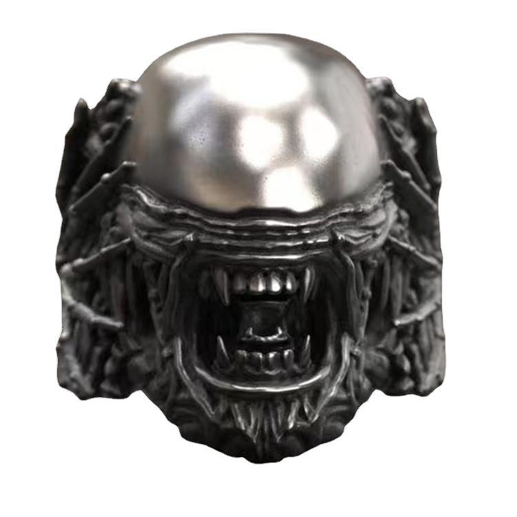 Trending Creative Retro Skull Exaggeration