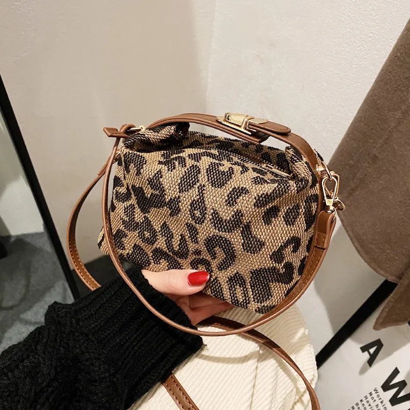Fashion Handbag Female Tide Leopard Print - Leopard