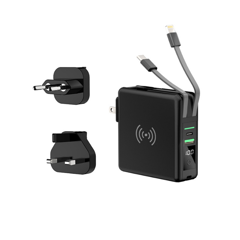 Power Bank With Built-in Cable Plug - Image 7
