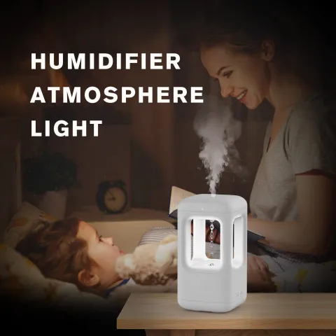 New Air Humidifier Home Quiet Bedroom Anti-Gravity Water Drop