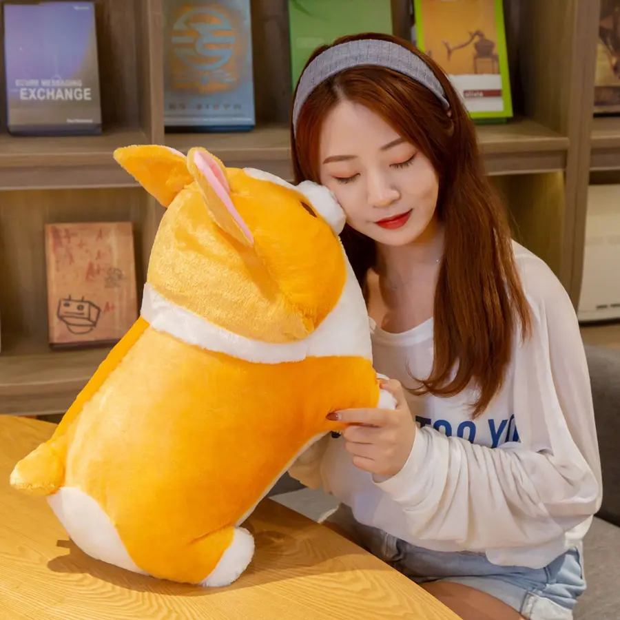 Short-legged Corgi Shape Plush Toy Doll