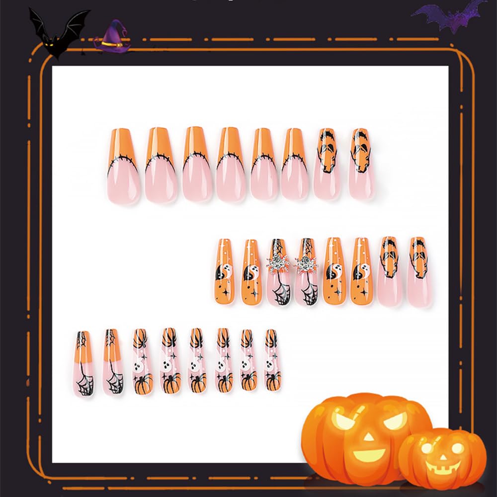 24Pcs Halloween Home Diy Manicure