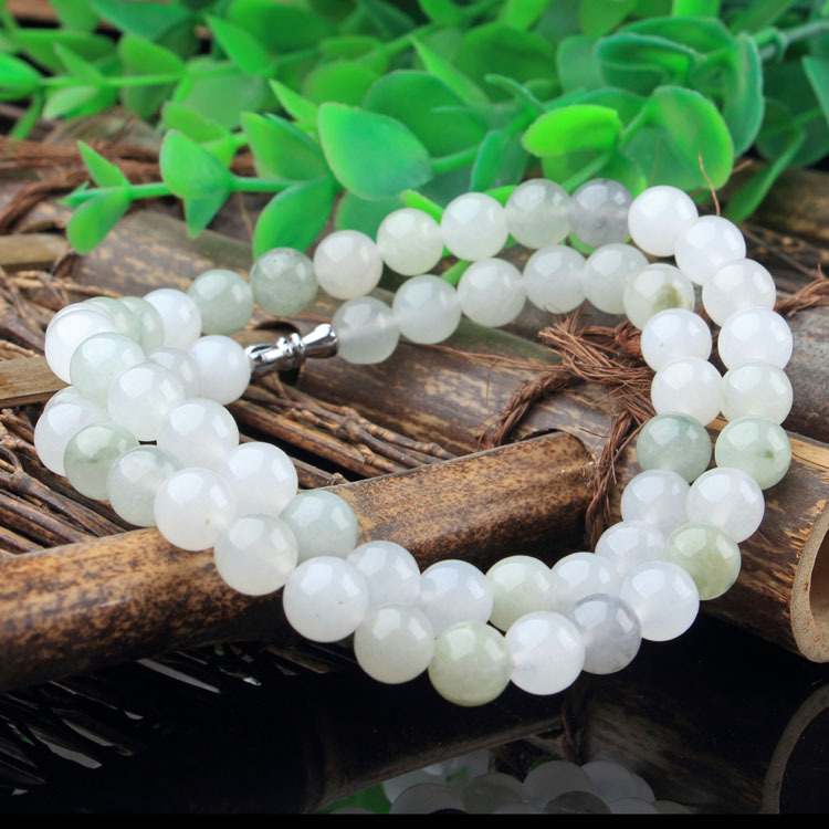 Title 5, Gold Silk Jade Tianshan Cui Bracelet Necklace F...