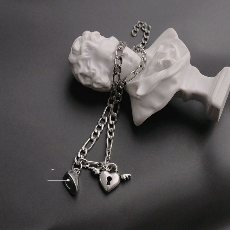 Дизайн ниши для парного браслета, простая форма сердца