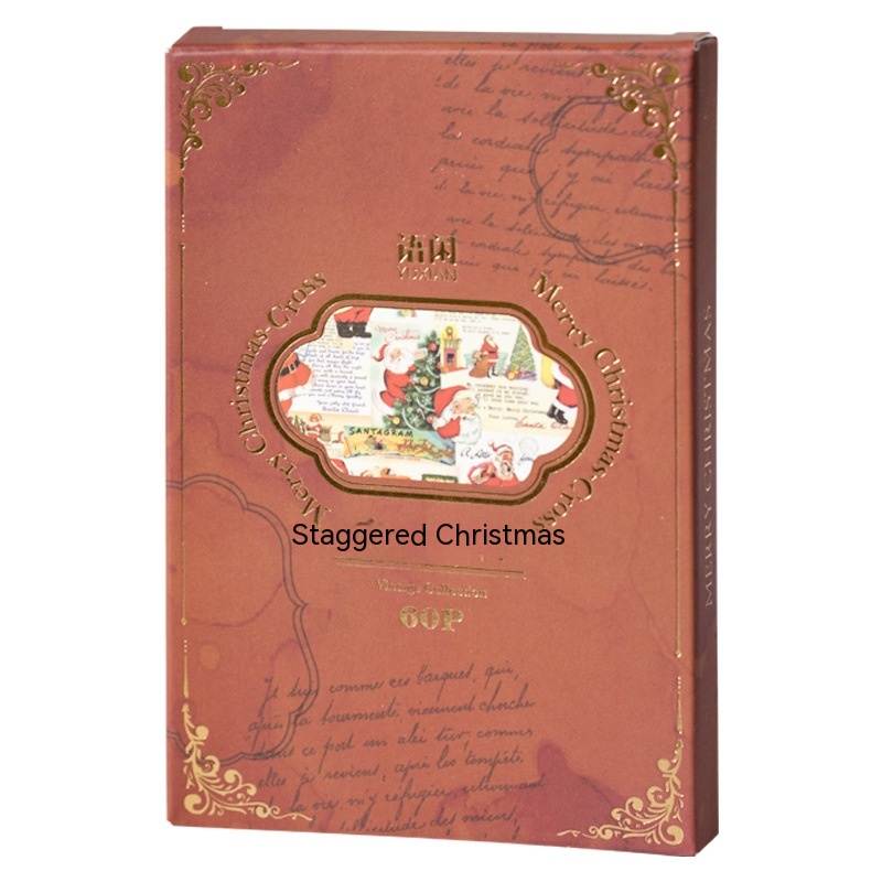 Yuxian Material Paper Nostalgic Christmas Series - Image 6