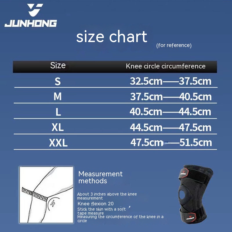 Knee Pad Sports Shock Absorption Pressure Spring Protective Gear - Image 3