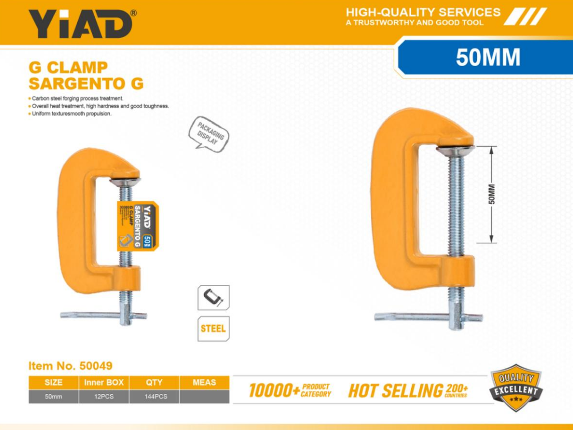 G Clamp – Only Support Self-pickup, Free Shipping Price Is Anti-auction Pric
