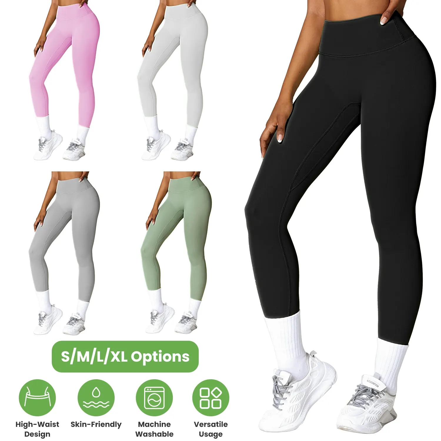4 Sizes-5 Colors Option -- Women's High