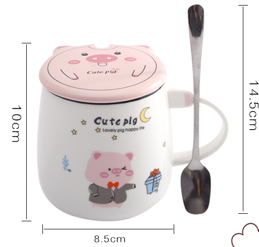 Title 3, Japanese creative cutemark ceramic cup cartoon ...