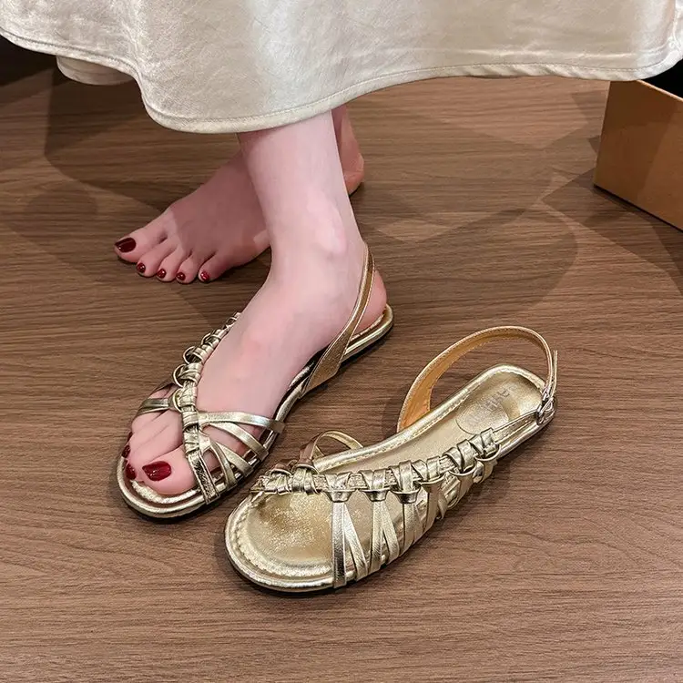 2026 Summer Retro Elegant Woven Hollow Out