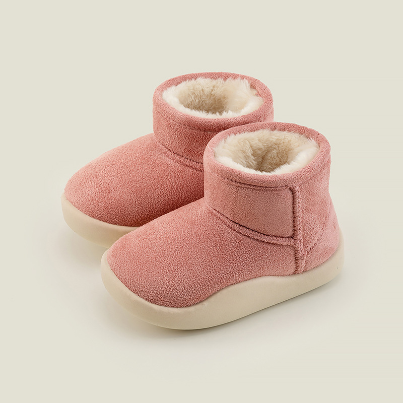 Baby Anti-skid Boy Plush Warm Cotton Boots — foto 3