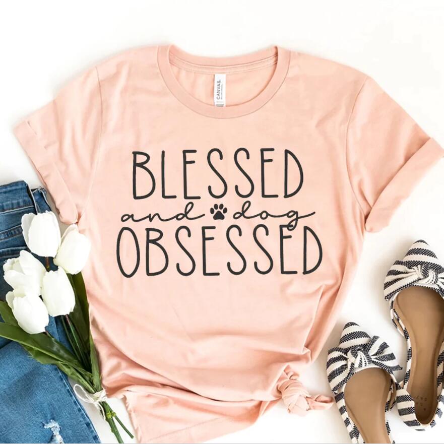 Women's Summer Letter Printed Short Sleeved T-shirt