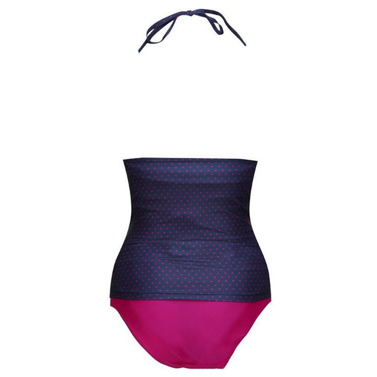 Pregnant Mother With Adjustable Elastic Swimsuit With System