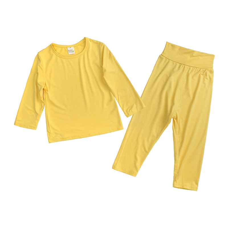 Children's Underwear Set Cotton High Waist Autumn Clothes Long Trousers