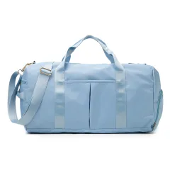 Sports Gym Bag Female Large-capacity Yoga - Blue - View 1